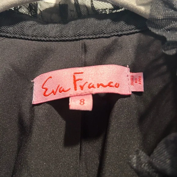 Anthropologie ruffle jacket-Eva Franco